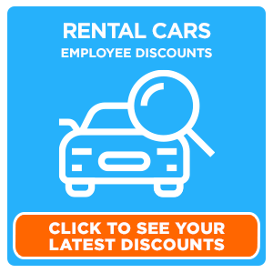 Employee Discounts on rental cars